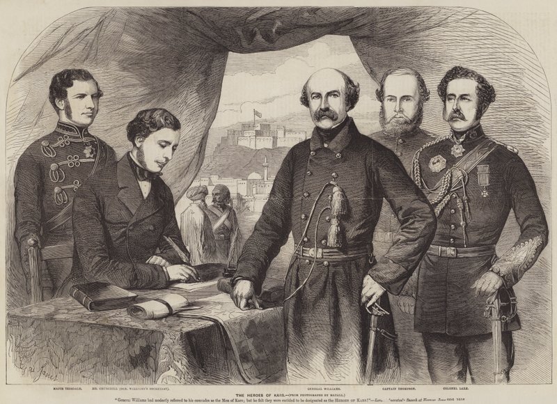The Heroes of Kars  av Gustave Janet