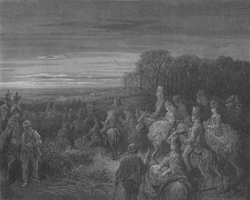 Londons omgivningar, La Bruyere De Hamstead av Gustave after Dore