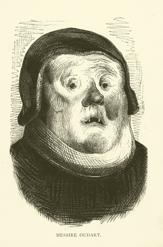Illustration för Rabelais verk av Gustave after Dore