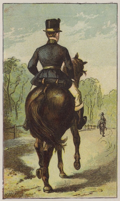 Brudgum (färg litho) av H.W. (after) Petherick