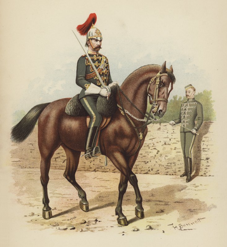 6:e kavalleriets regemente (Hussars, Kanada) av H. Bunnett