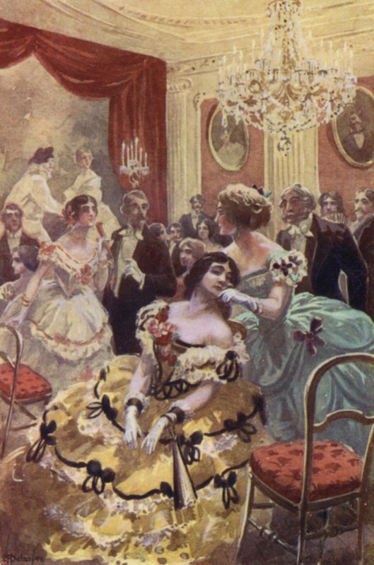 Det var Madame Bourjot, som hade svimmat av H. Delaspre