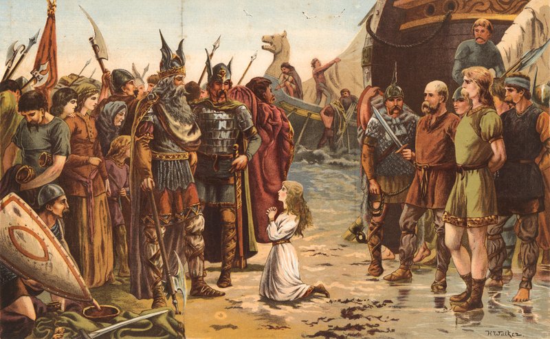 En vikinga seger av H. Walker