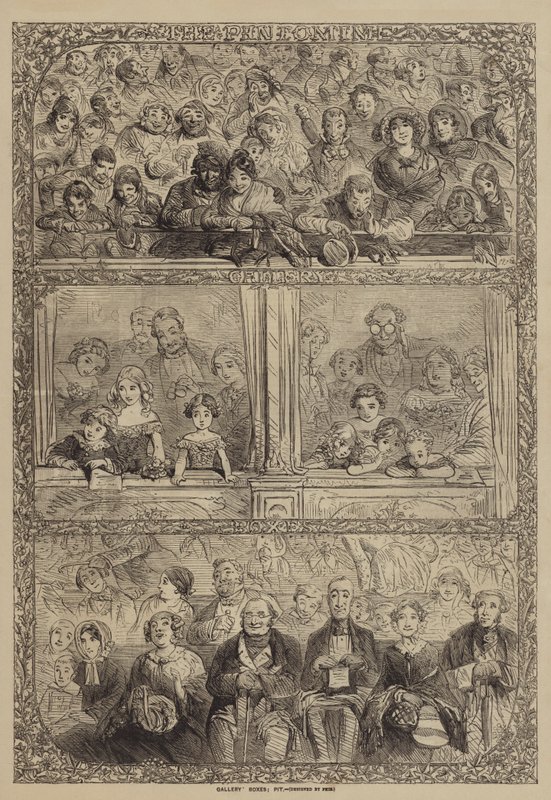 Gallerilådor; Grop av Hablot Knight Browne