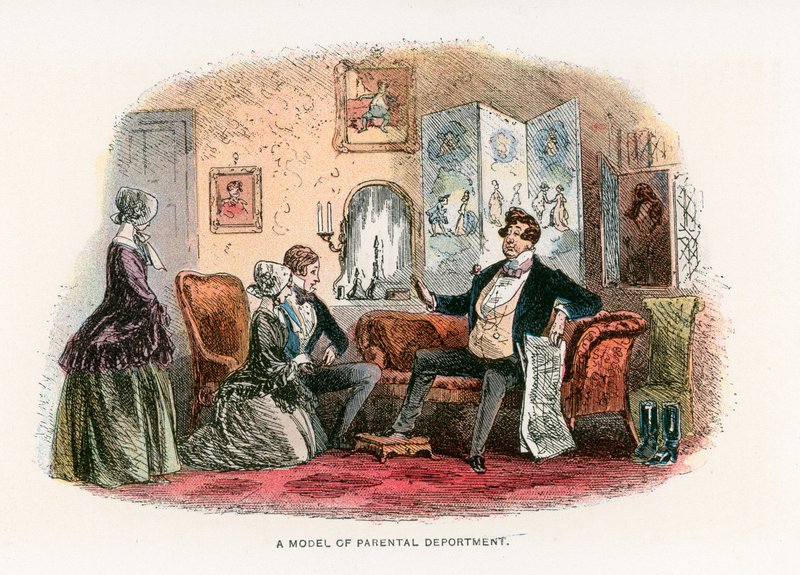 Illustration för Bleak House av Hablot Knight Browne