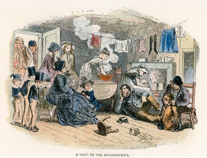 Illustration för Bleak House av Hablot Knight Browne