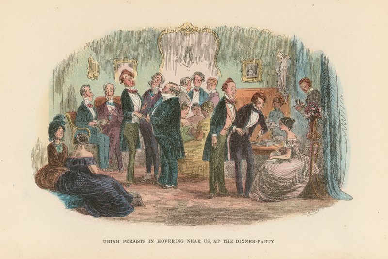 Illustration till David Copperfield av Hablot Knight Browne