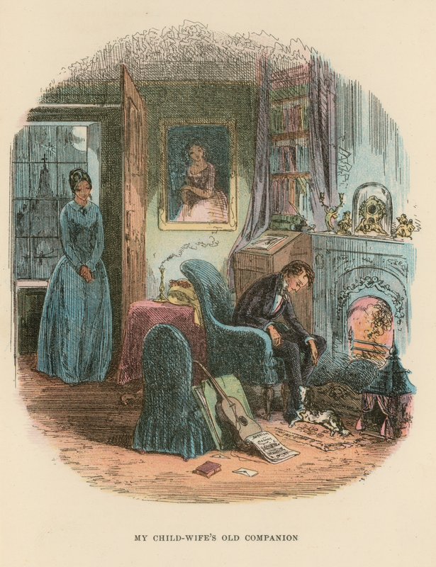 Illustration för David Copperfield av Hablot Knight Browne