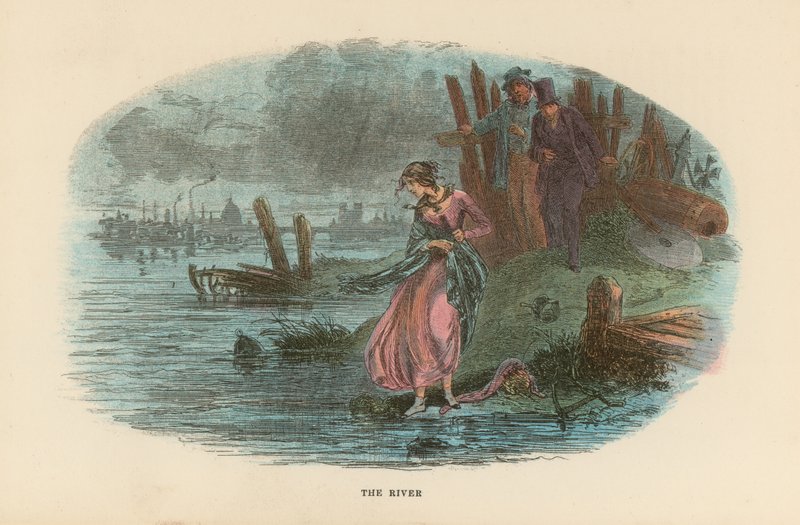 Illustration för David Copperfield av Hablot Knight Browne