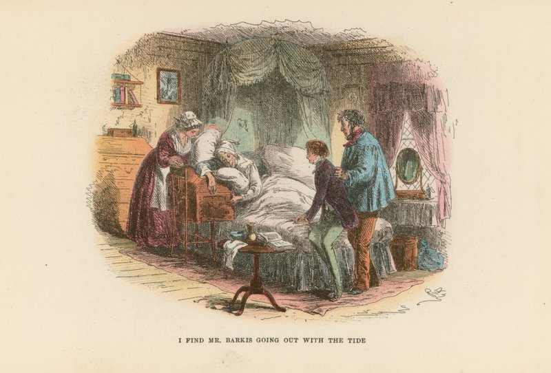 Illustration för David Copperfield av Hablot Knight Browne