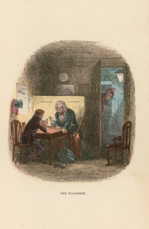 Illustration för David Copperfield av Hablot Knight Browne