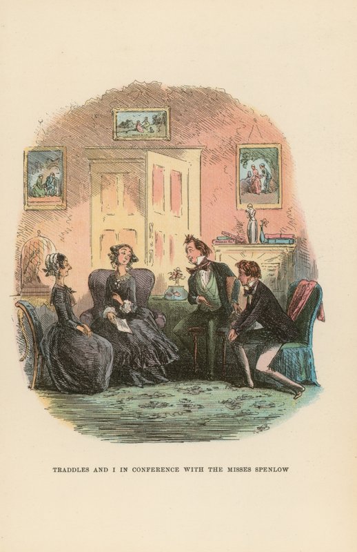 Illustration till David Copperfield av Hablot Knight Browne