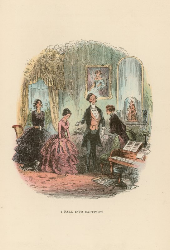 Illustration för David Copperfield av Hablot Knight Browne