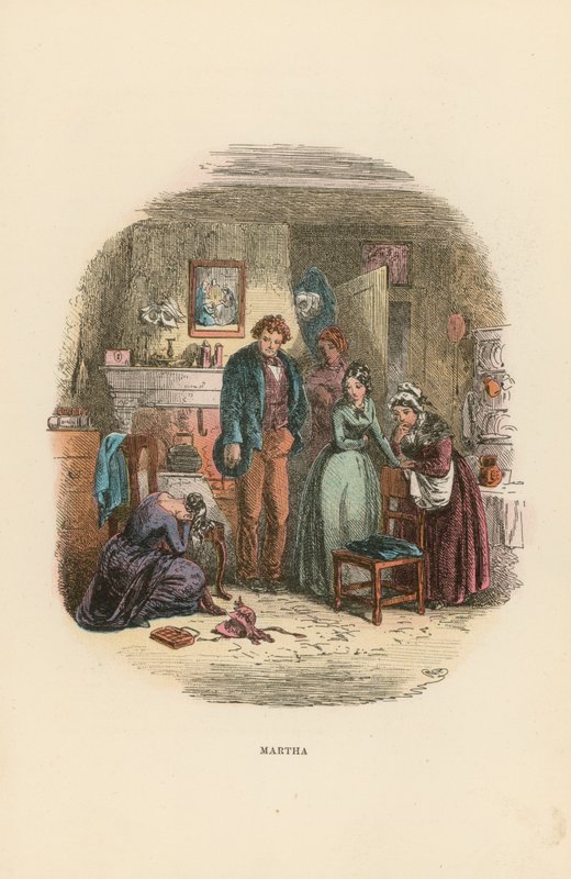 Illustration till David Copperfield av Hablot Knight Browne