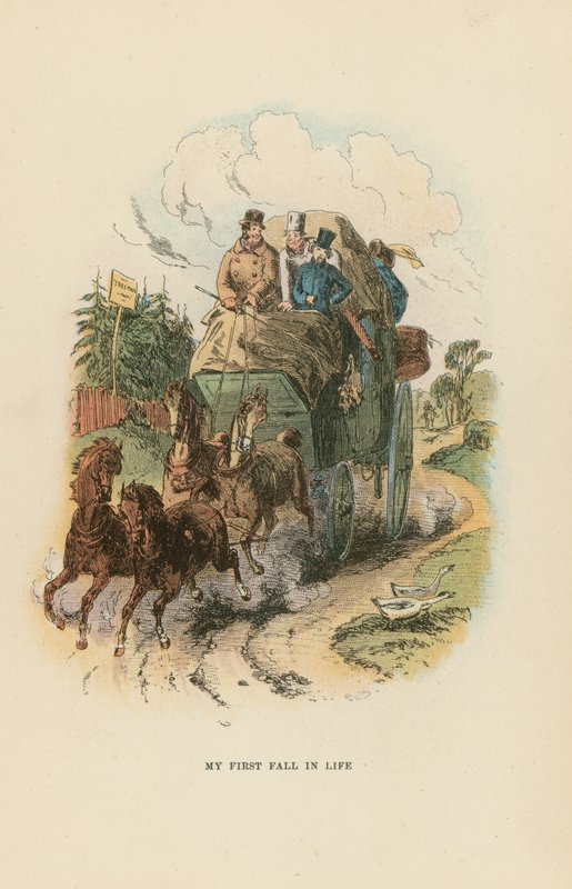 Illustration till David Copperfield av Hablot Knight Browne