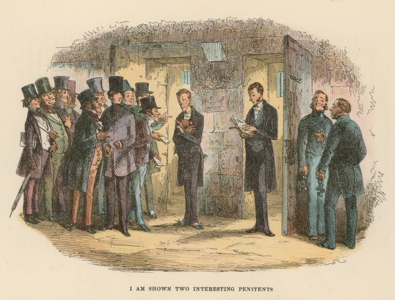 Illustration till David Copperfield av Hablot Knight Browne