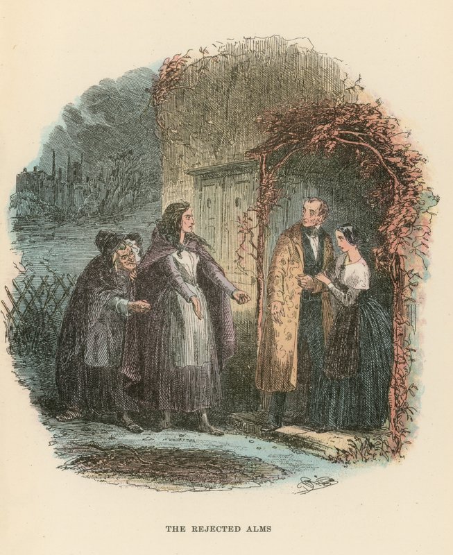 Illustration till Dombey and Son av Hablot Knight Browne