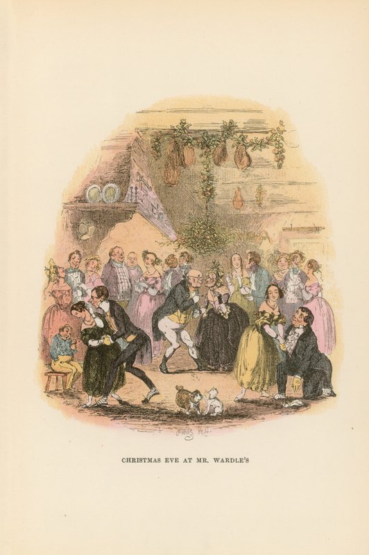 Illustration för Pickwick Papers av Hablot Knight Browne