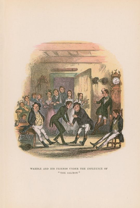 Illustration för Pickwick Papers av Hablot Knight Browne