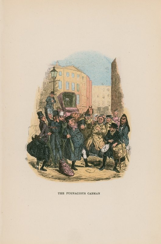 Illustration för Pickwick Papers av Hablot Knight Browne