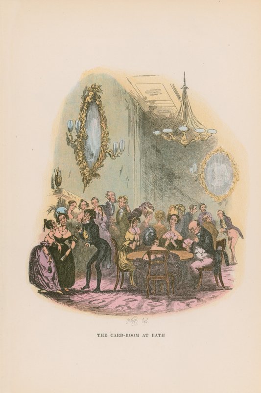 Illustration till Pickwick Papers av Hablot Knight Browne