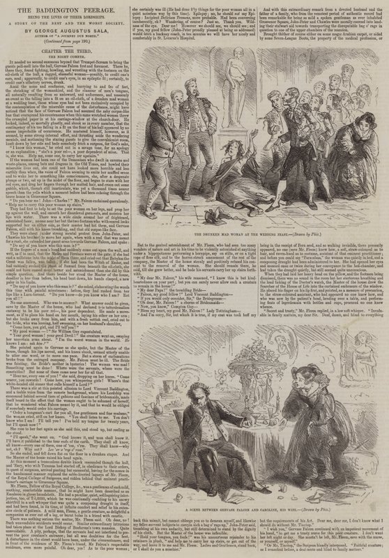 The Baddington Peerage  av Hablot Knight Browne