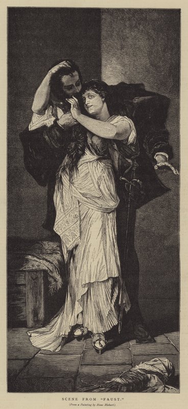 Scen från Faust av Hans Makart