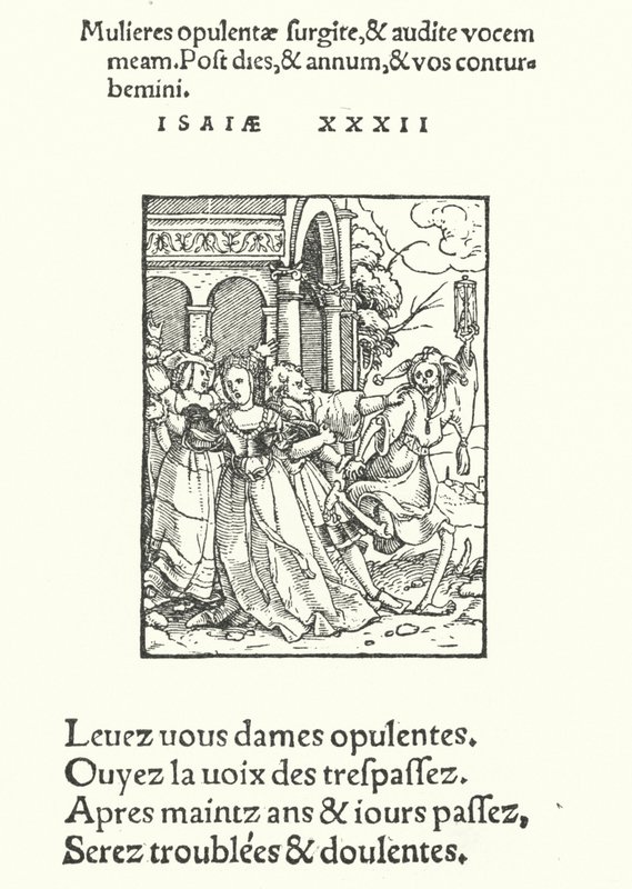 Drottningen (gravyr) av Hans (after) Holbein the Younger