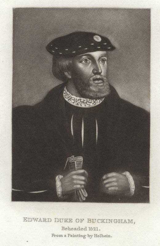 Edward hertig av Buckingham av Hans Holbein der Jüngere
