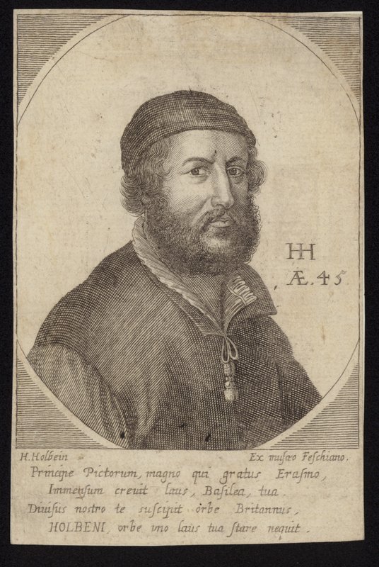 Hans Holbein självporträtt av Hans Holbein der Jüngere