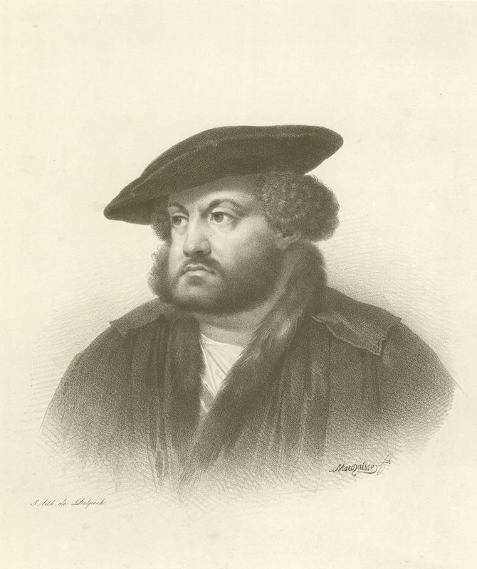 Hans Holbein den yngre, tysk konstnär av Hans Holbein der Jüngere