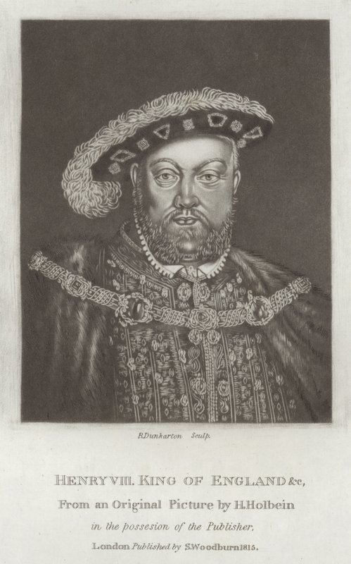 Henrik VIII kung av England av Hans Holbein der Jüngere