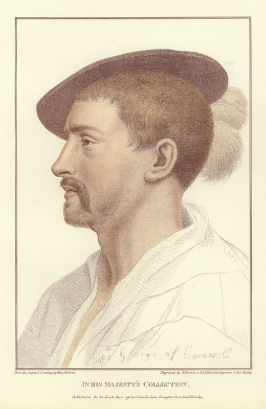 Simon George av Quocoute (akvatint) av Hans Holbein der Jüngere