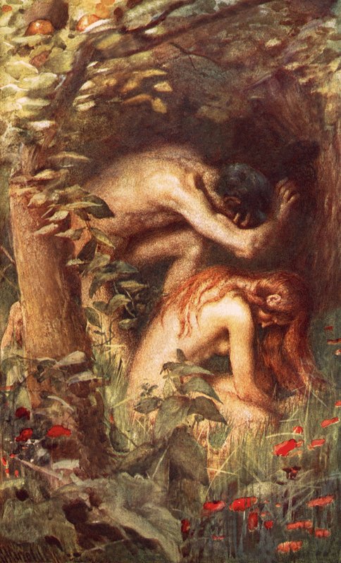 Adam och Eva av Harold Copping