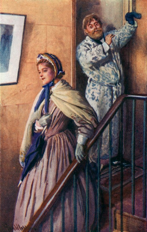 Illustration för goda fruar av Louisa M Alcott av Harold Copping