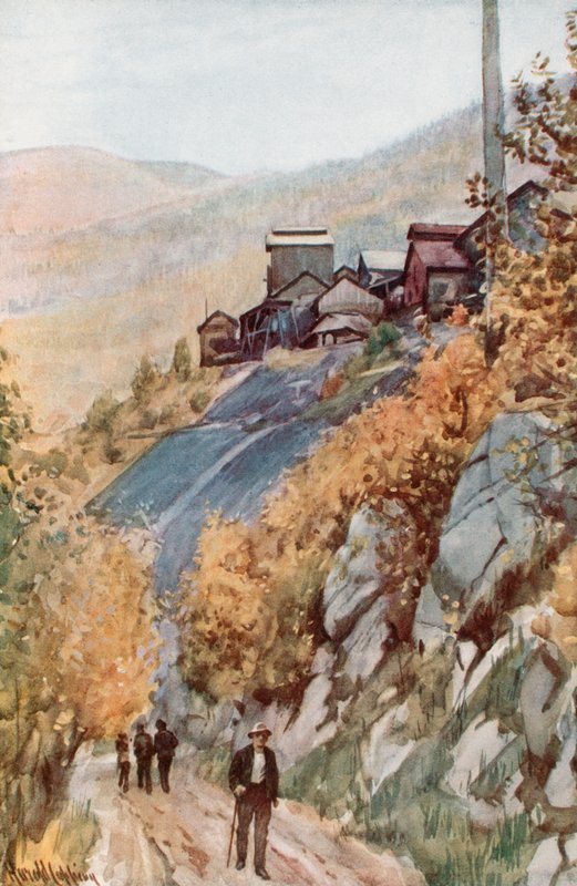 Det gamla smältverket, Nelson av Harold Copping