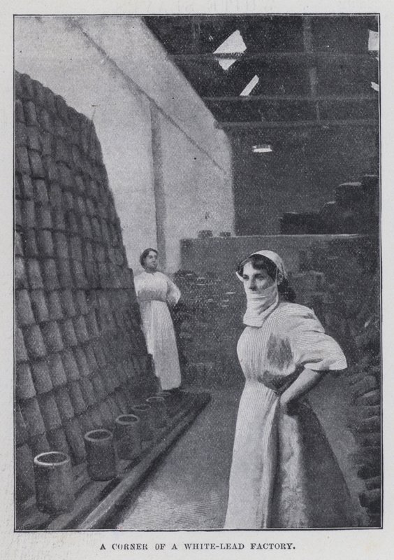 A Corner of a White Lead Factory (s/v foto) av Harold Hume Piffard