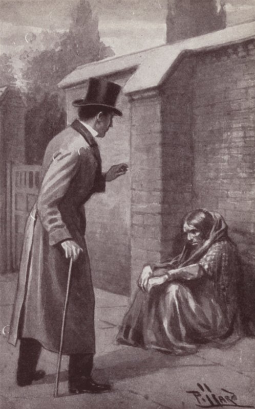 Illustration till The Mystery Of Edwin Drood av Charles Dickens (litho) av Harold Hume Piffard