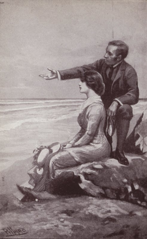 Illustration till The Mystery Of Edwin Drood av Charles Dickens (litho) av Harold Hume Piffard