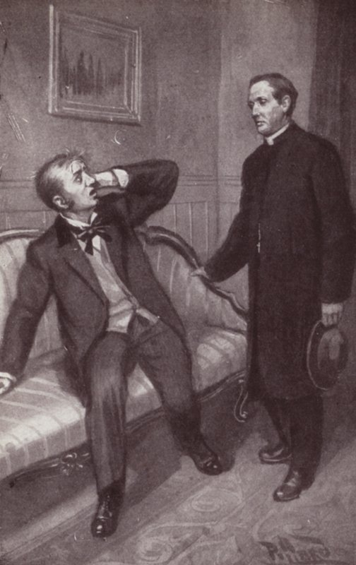 Illustration till The Mystery Of Edwin Drood av Charles Dickens (litho) av Harold Hume Piffard