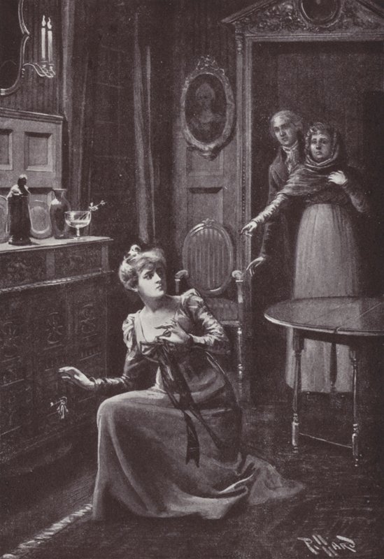 Illustration för Vanity Fair av William Makepeace Thackeray (litho) av Harold Hume Piffard