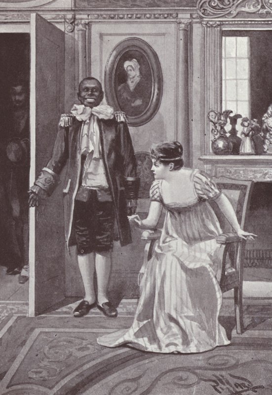 Illustration för Vanity Fair av William Makepeace Thackeray (litho) av Harold Hume Piffard