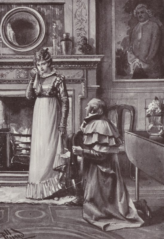 Illustration för Vanity Fair av William Makepeace Thackeray (litho) av Harold Hume Piffard