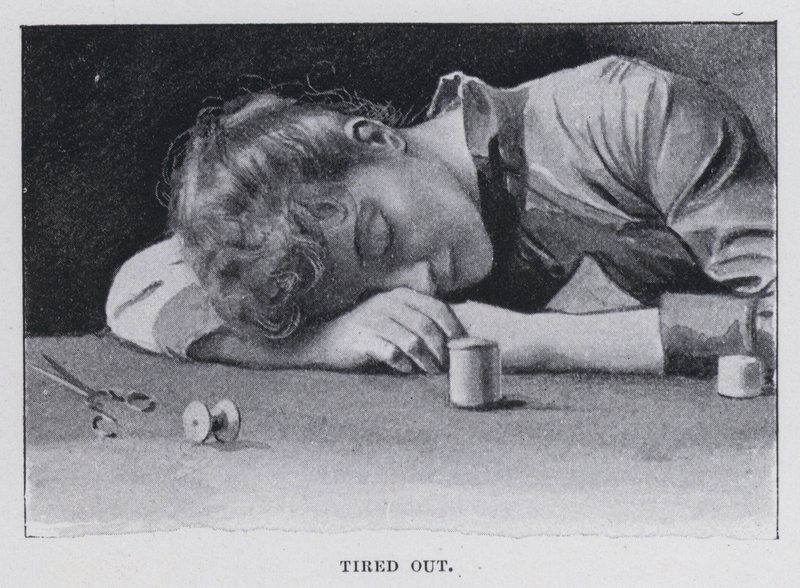 Trött (s/v bild) av Harold Hume Piffard