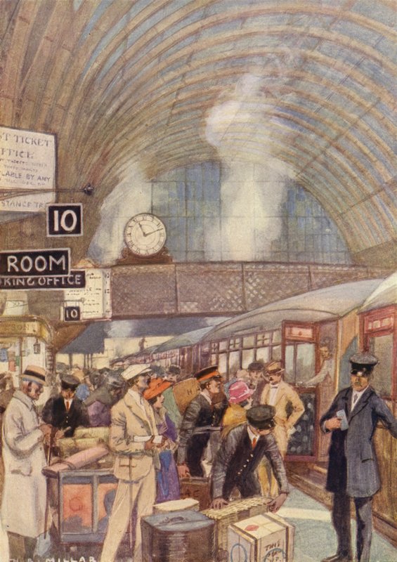 Kings Cross Station av Harold Robert Millar