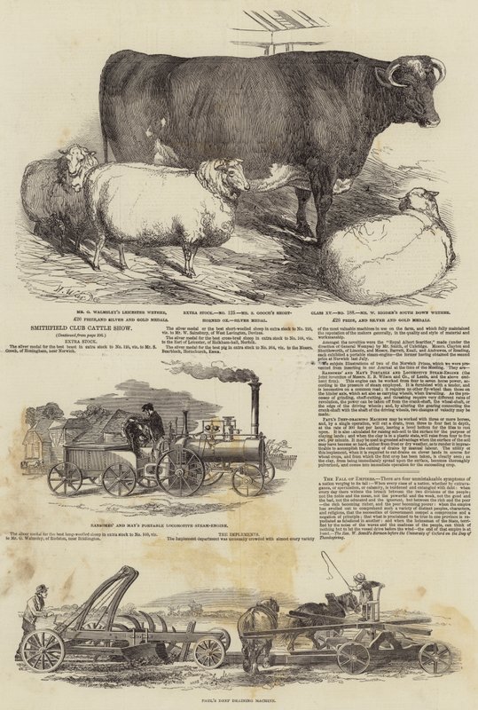 Smithfield Club Cattle Show av Harrison William Weir