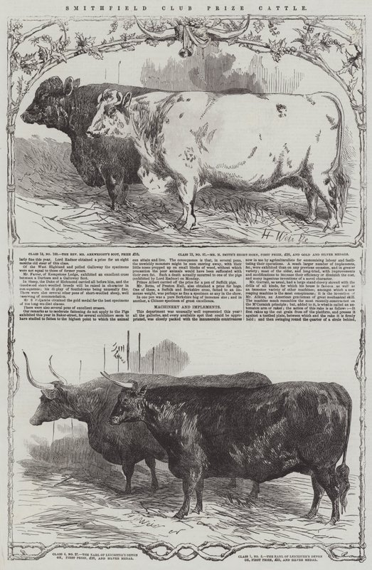 Smithfield Club Prize Boskap av Harrison William Weir