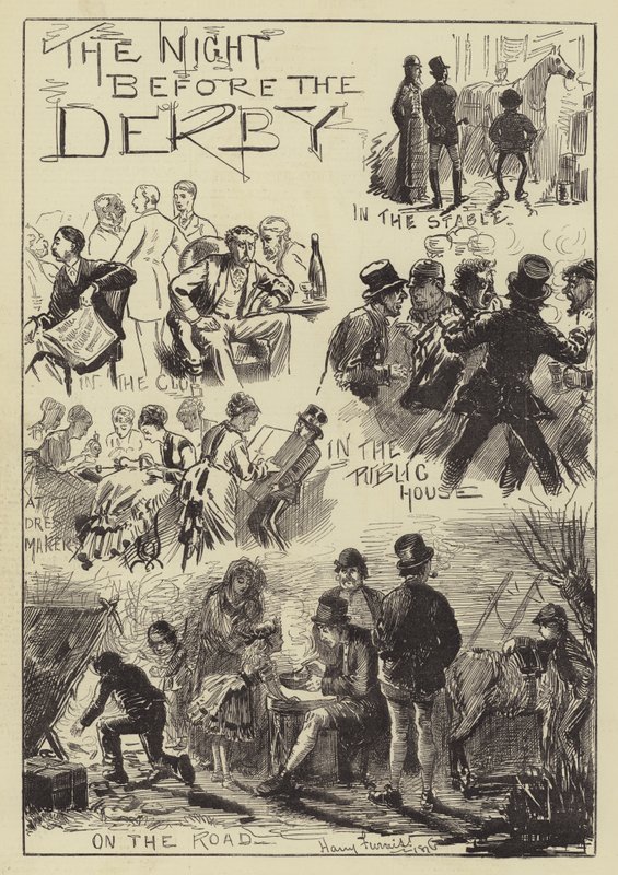 Natten före derbyt av Harry Furniss