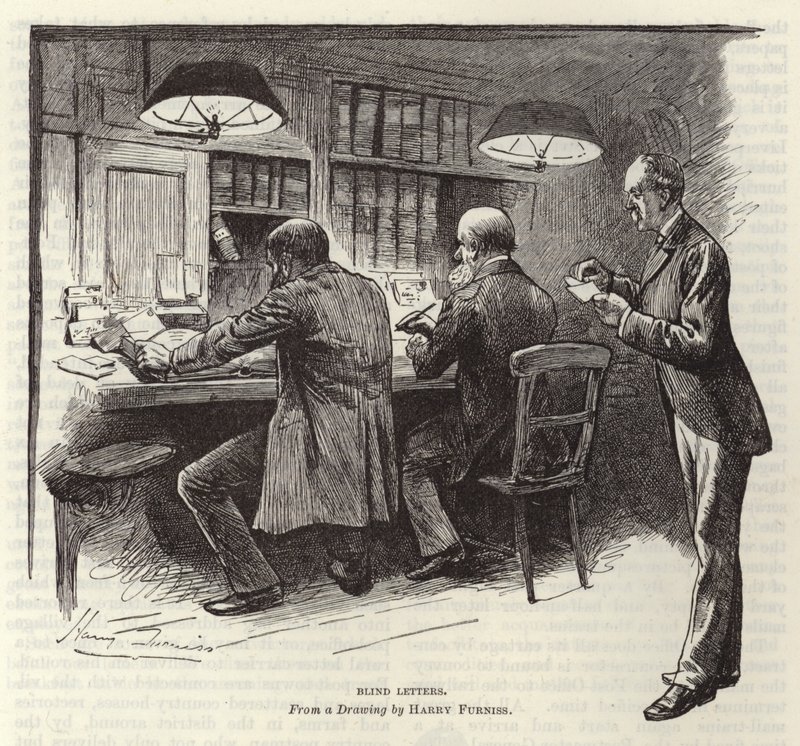 Blinda bokstäver av Harry Furniss