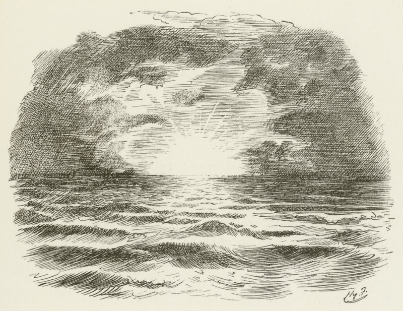 Illustration för Sylvie och Bruno av Lewis Carroll av Harry Furniss